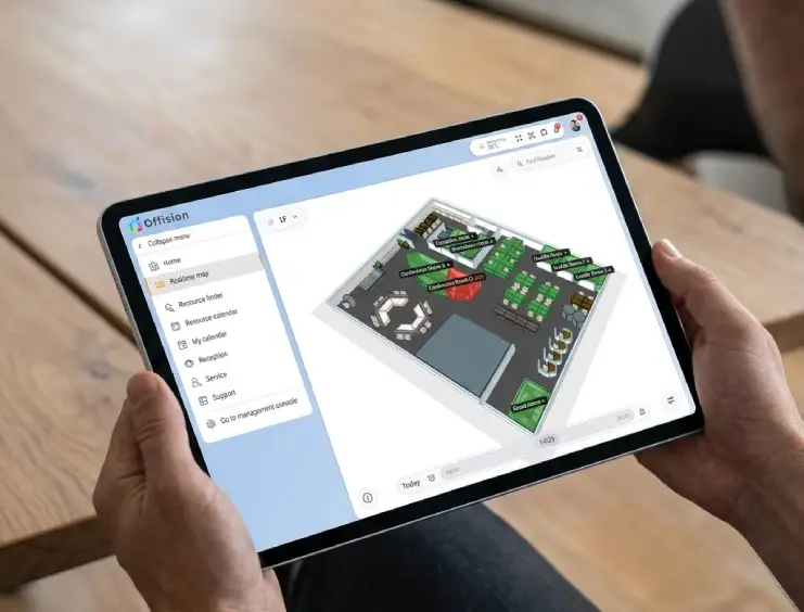 Browse available spaces