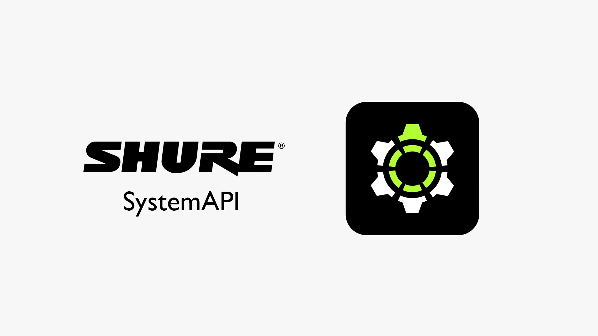 Shure System API