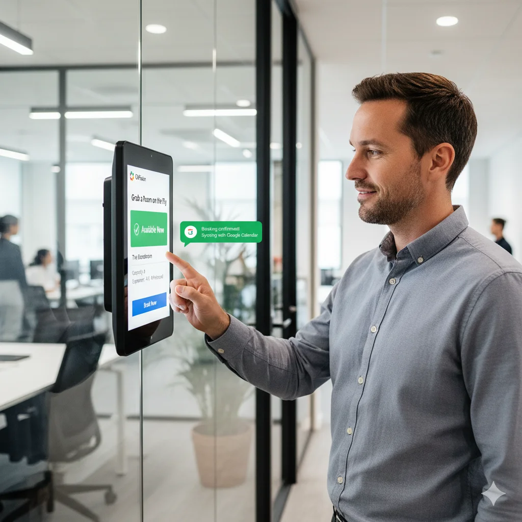 隨時預訂會議室