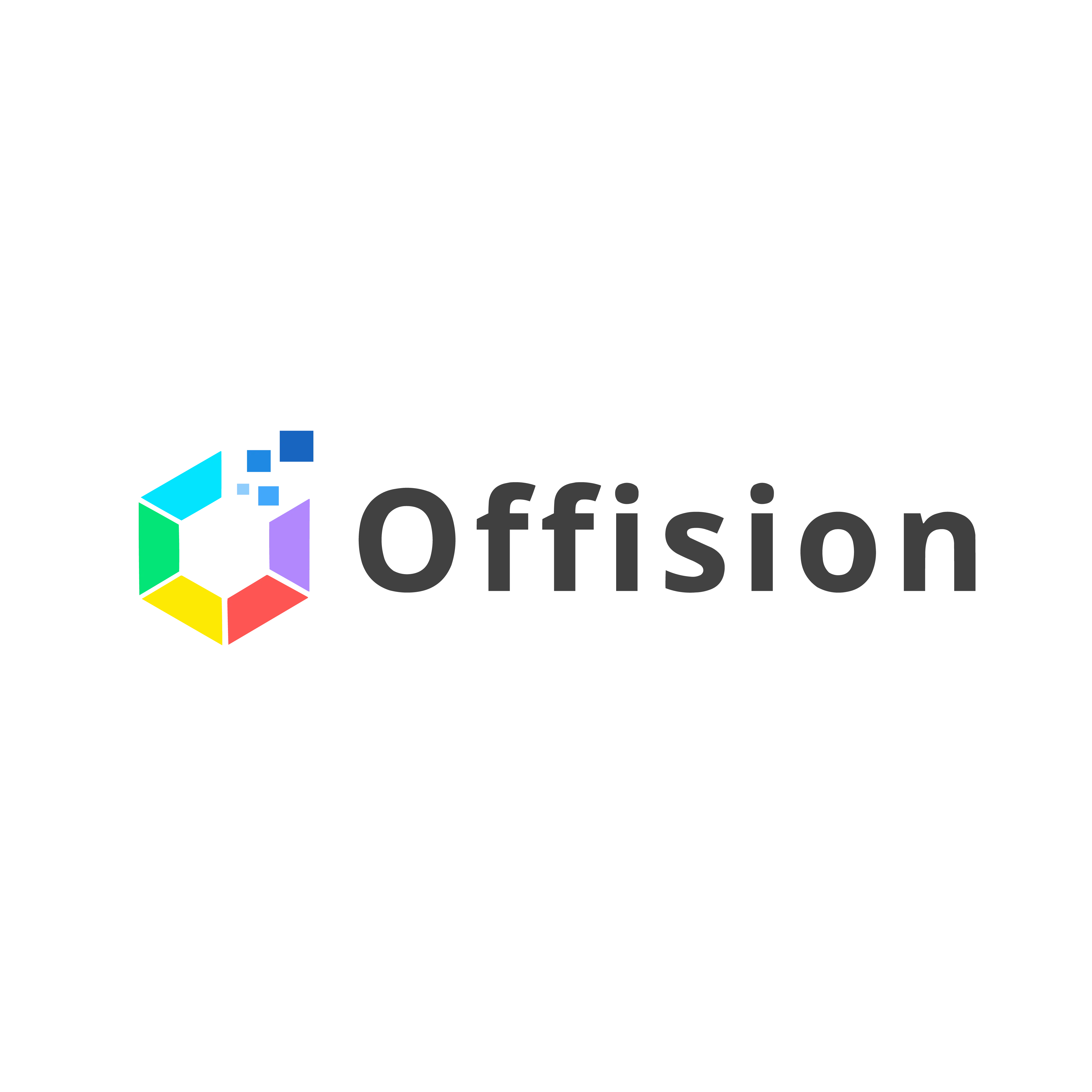 Offision Logo with Name — 1 Row