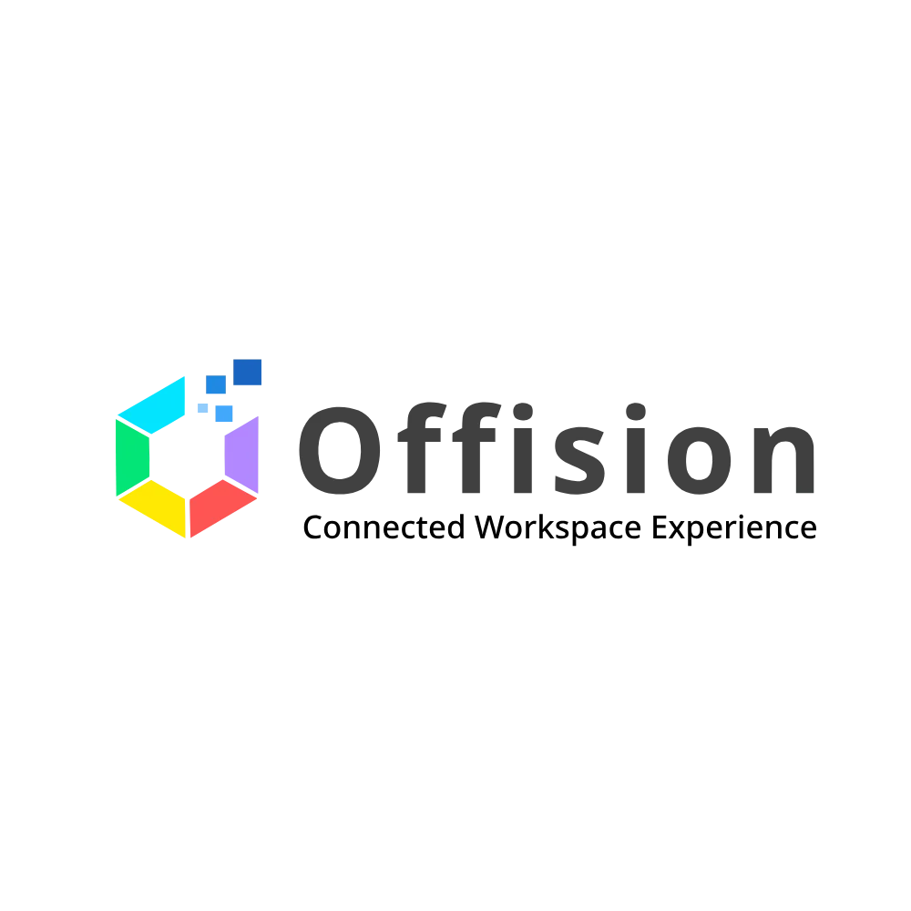 Offision Logo with Name and Slogan — 2 Rows