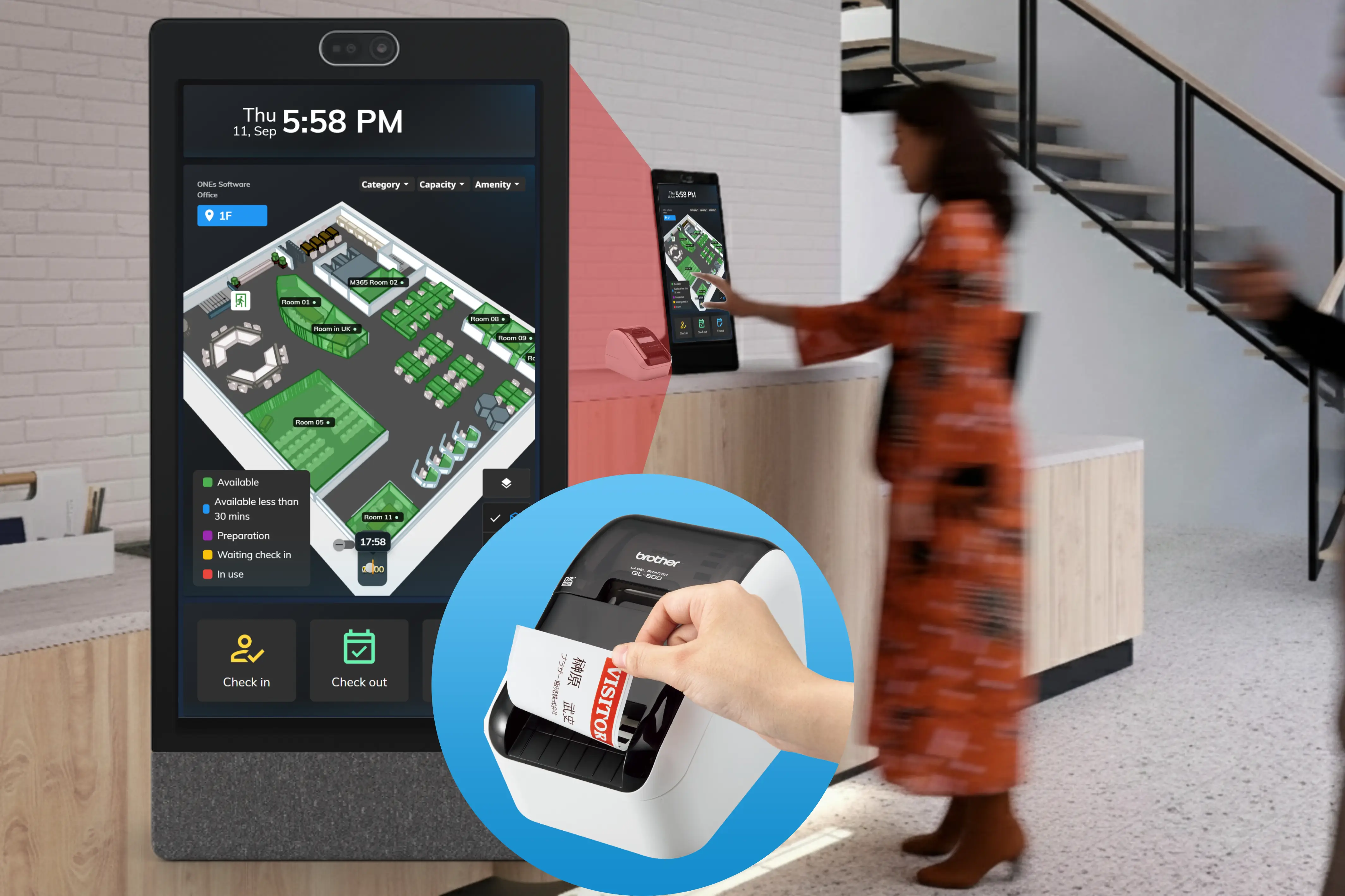 Visitor access automation