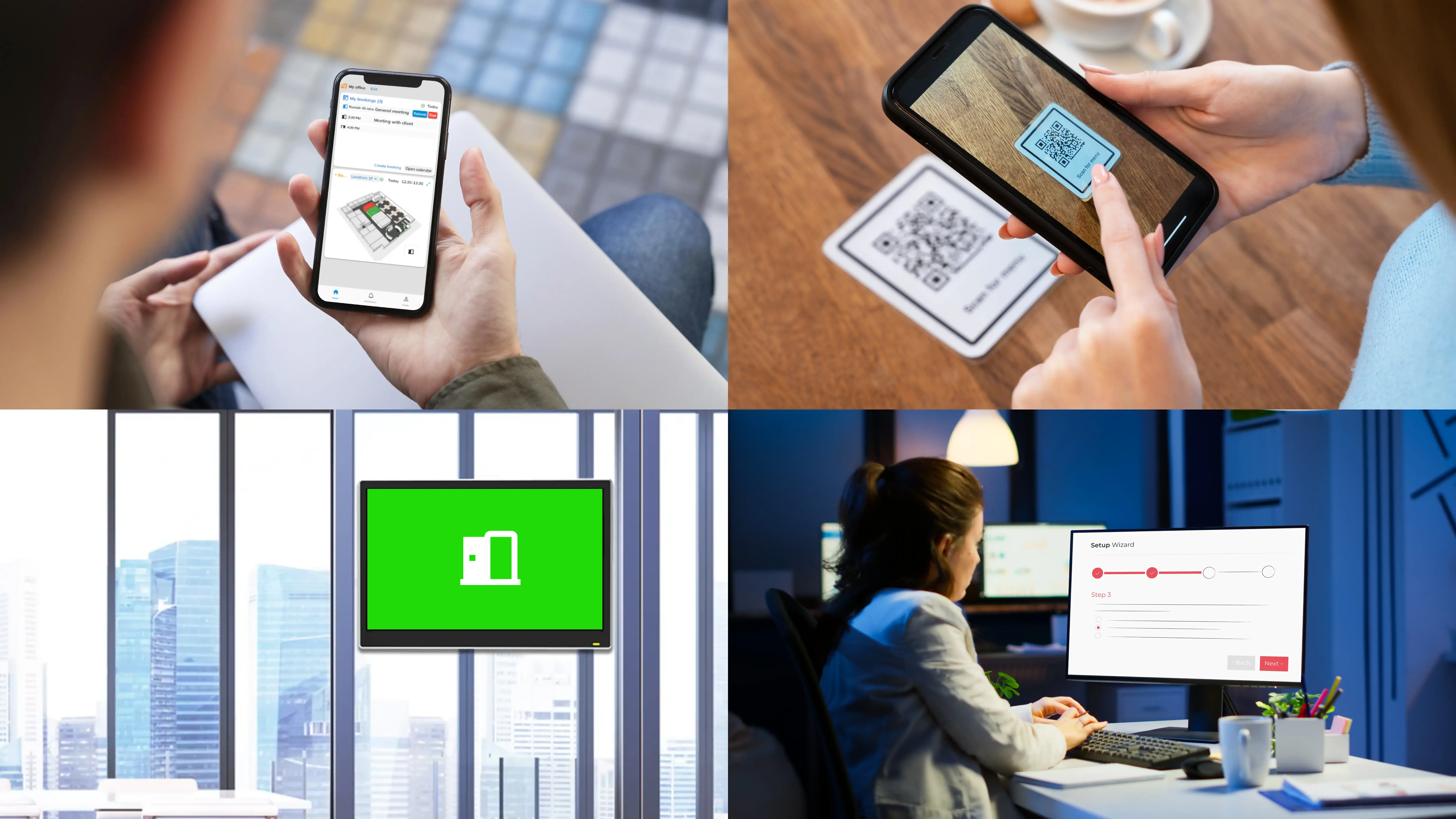 Support various check-in methods and use cases
