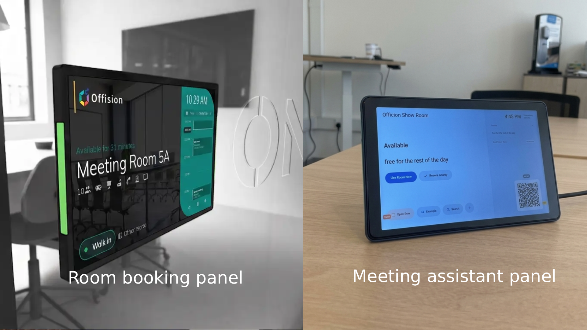 How Offision’s Dual-Mode Room Panel Transforms Your Meetings