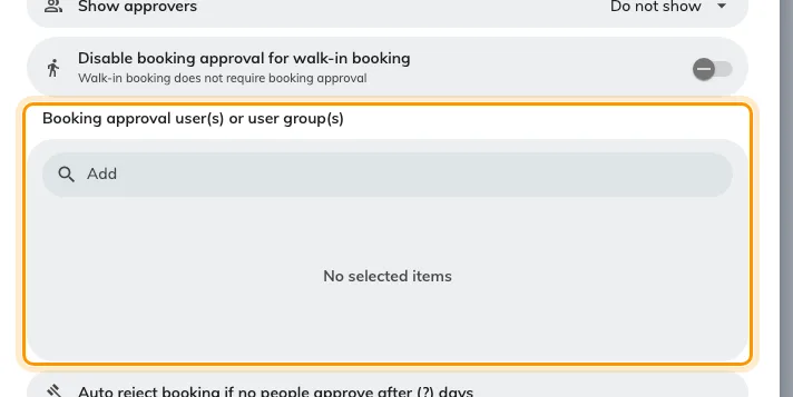 Approvers for this policy. Prefer a user group over named people.