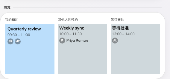寬鬆。畫面上只有半天，但有約九行可用。