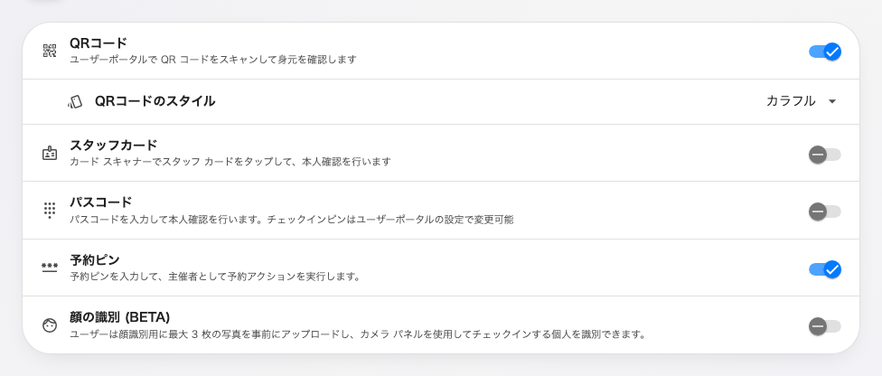 パネルが尋ねられる手段。組織全体で一度だけ設定します。