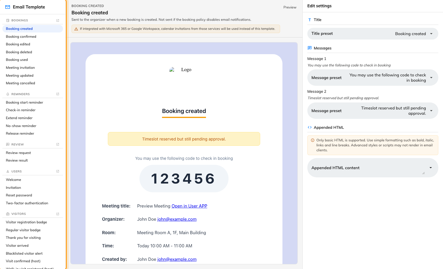 Emails grouped by subject, with the preview and edit panel beside them.