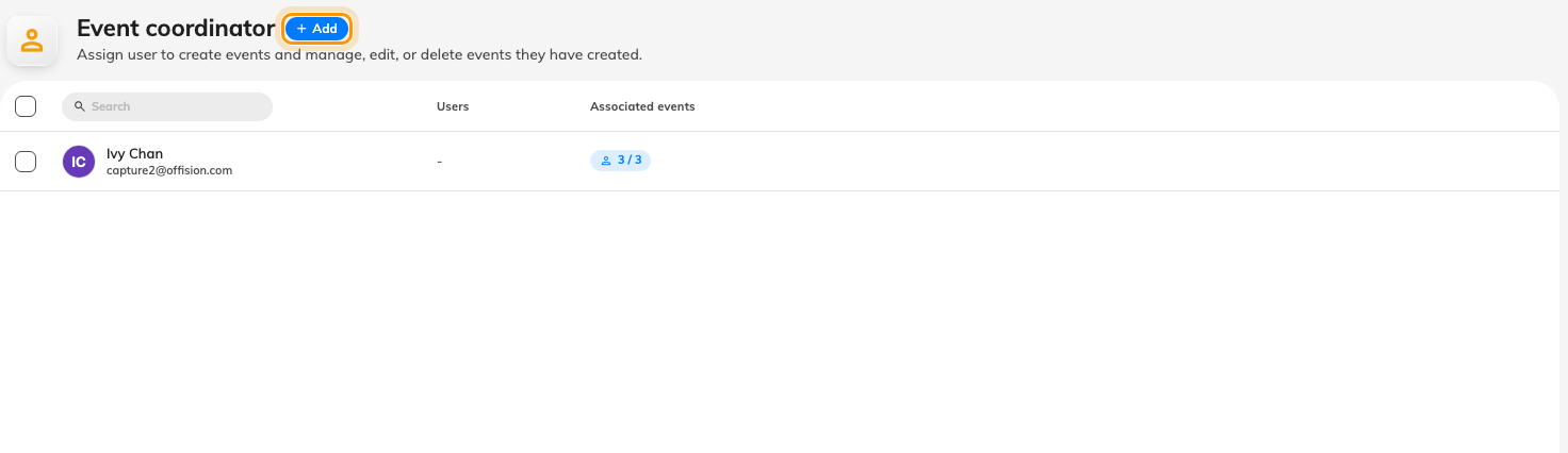 Add takes either people or whole user groups.