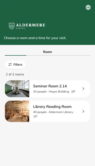 This is the saved public page on a phone-sized viewport.