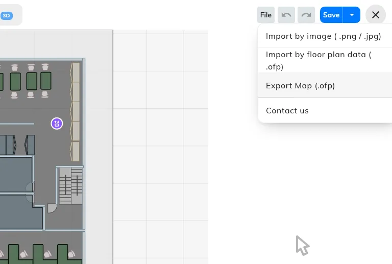 File: Export keeps a copy of yours; either import replaces the whole map.