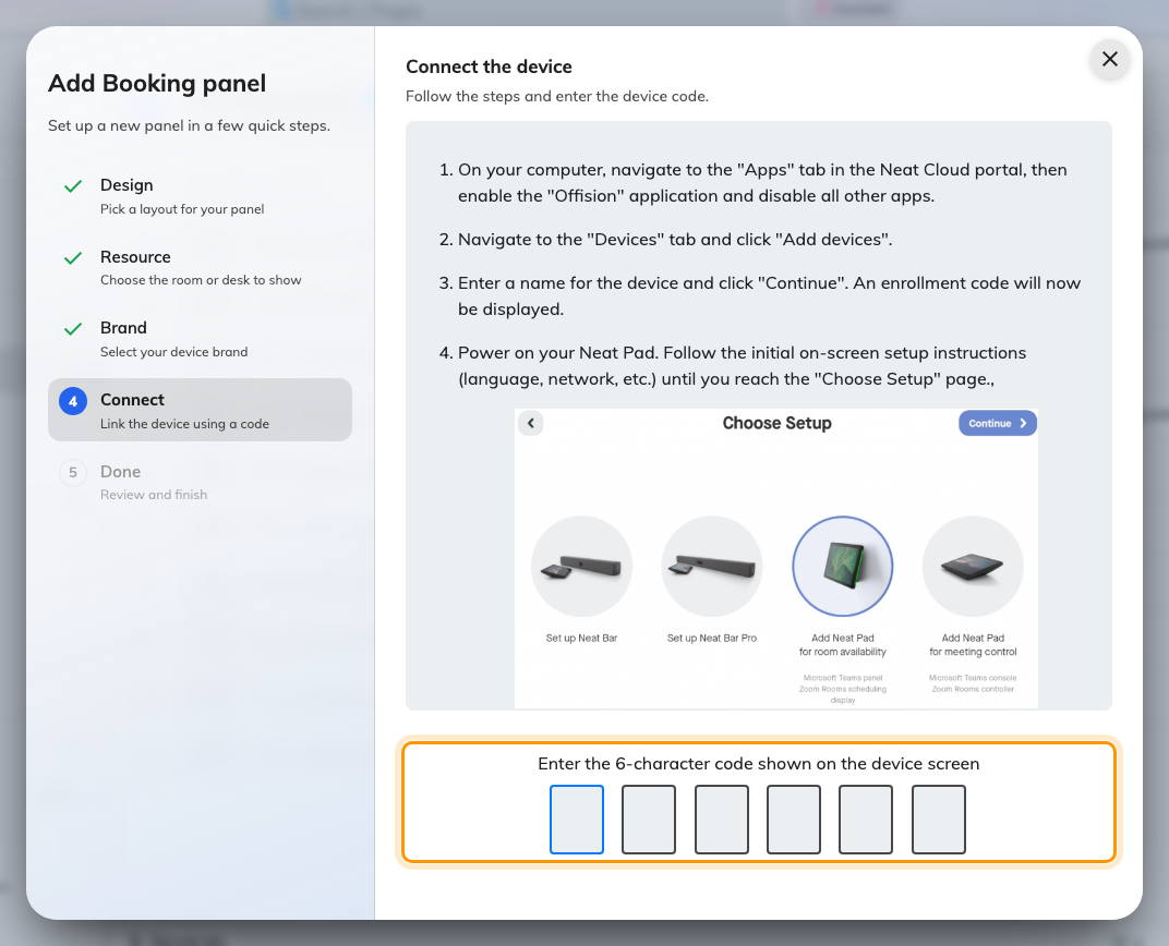 The Neat Pad guideline, and the field that claims the panel.