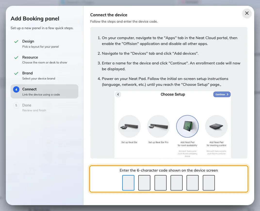 The Neat Pad guideline, and the field that claims the panel.