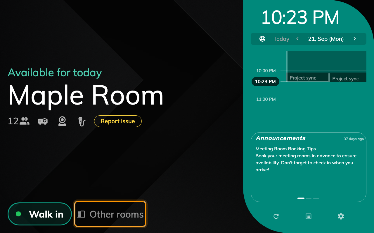 Other rooms — from Show other rooms button.