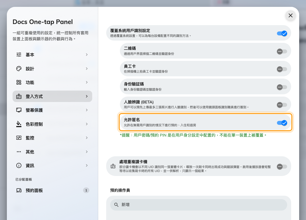 只剩下允許匿名，而這正是把那個問題整個拿掉的東西。