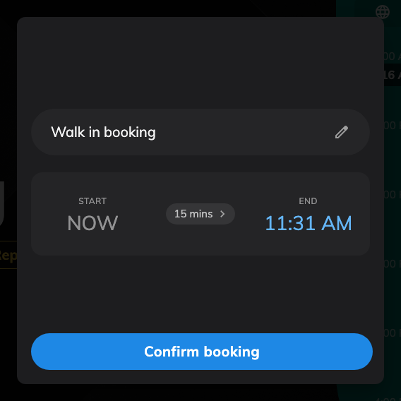 The confirmation screen. With the toggle off, this step does not appear at all.