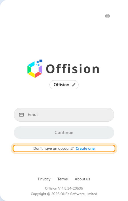 Create one, at the bottom of the card on its email step.
