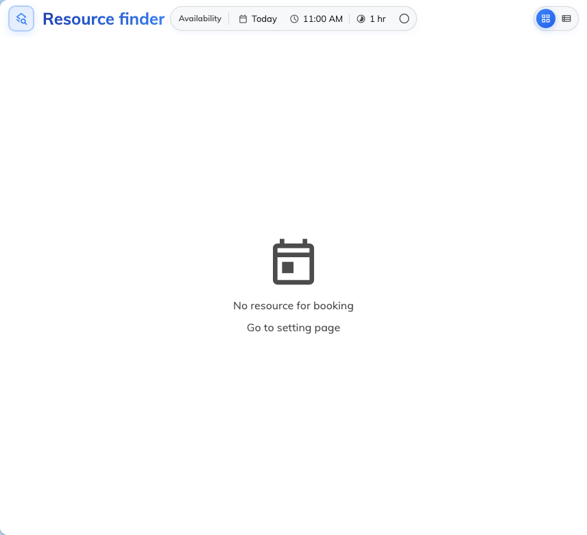 The same search for a non-member returns nothing at all.