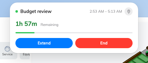 Open: the booking, what is left of it, and what you can do to it.