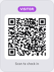The walk-in registration code on an action tile.
