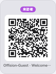 操作ボタンに置いた Wi-Fi QRコード。