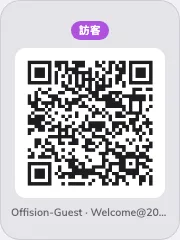 放在操作按鈕上的 Wi-Fi二維碼。